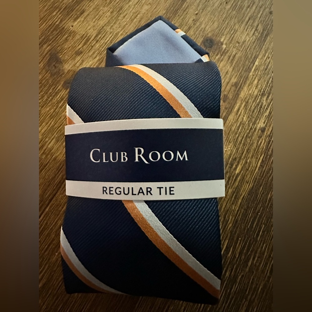 🆕 Club Room Striped Tie